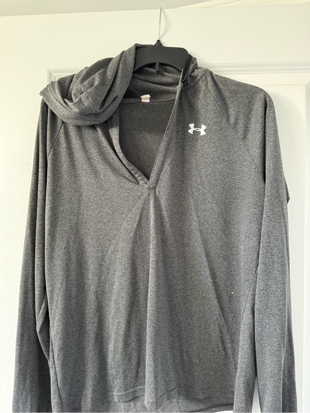Under Armour Men's Gray Zip-Up Lightweight Hoodie